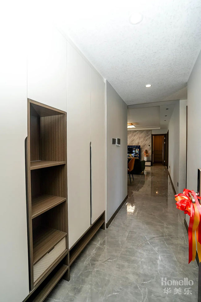 136㎡四居，實(shí)用軟裝搭配，靈活的起居動線，打造元素豐富的生活